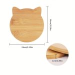 Macskafej alakú edényalátét