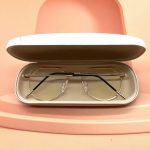 aranyos cicás szemüvegtok közelről