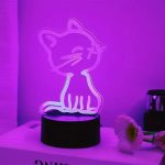 USB-s 3D macska lámpa – energiatakarékos LED fényforrás macskabarátoknak