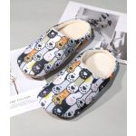 Pihe-puha női papucs macskamancs mintával – Doromboló Webshop