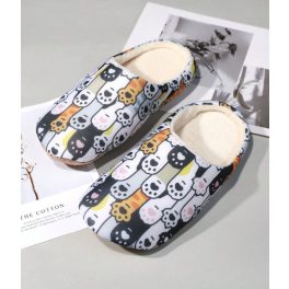 Pihe-puha női papucs macskamancs mintával – Doromboló Webshop