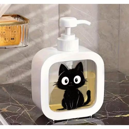 Aranyos cicás szappanadagoló