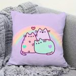 Pusheen macskák párnahuzat