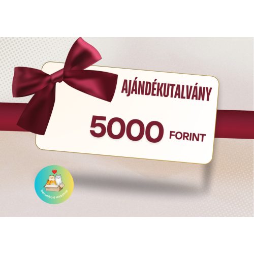 Ajándékutalvány 5000 Forint