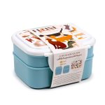 bento lunch box evőeszközzel