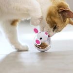 Macska etető tál játék – szórakoztató etető cicáknak