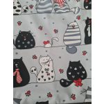 újrahasználható cicás bevásárlótáska