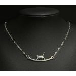 Sétáló macska nyaklánc