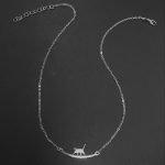 Sétáló macska nyaklánc