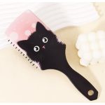 Cicás hajkefe aranyos macska formával