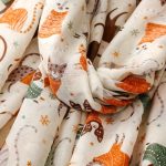 macskás puha kendő