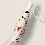 összecsukható cicás esernyő színes designnal