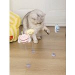 Interaktív méhecske macskajáték rugóval – kedvenc elfoglaltság kíváncsi cicáknak.