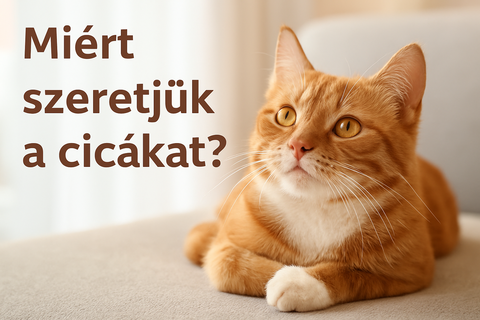 Miért szeretjük ennyire a cicákat? – A macskák varázsa nyomában