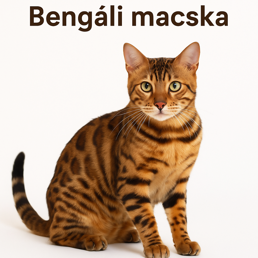 Bengáli macska – minitigris elegancia és energiabomba egyben