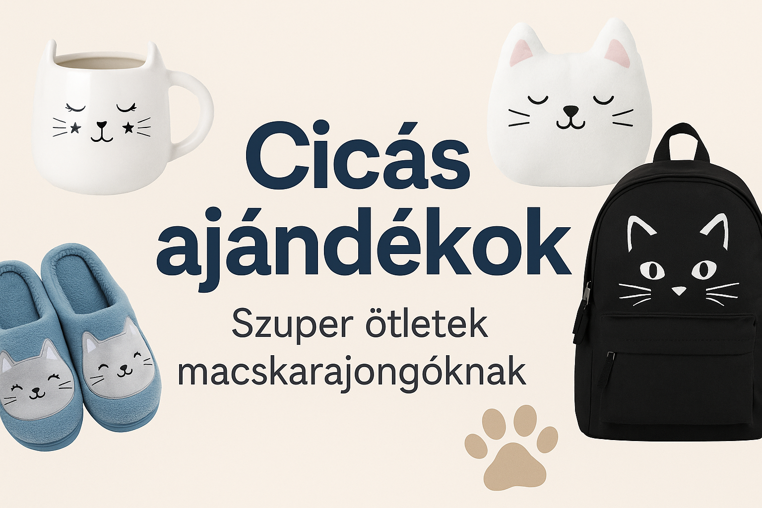 Cicás ajándék ötletek macskarajongóknak – 15+ inspiráció 2026-ra
