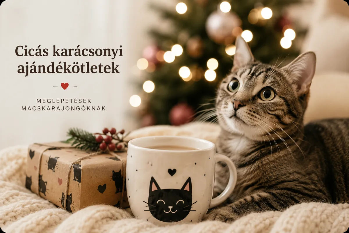 Cicás karácsonyi ajándékötletek 2026 | Doromboló