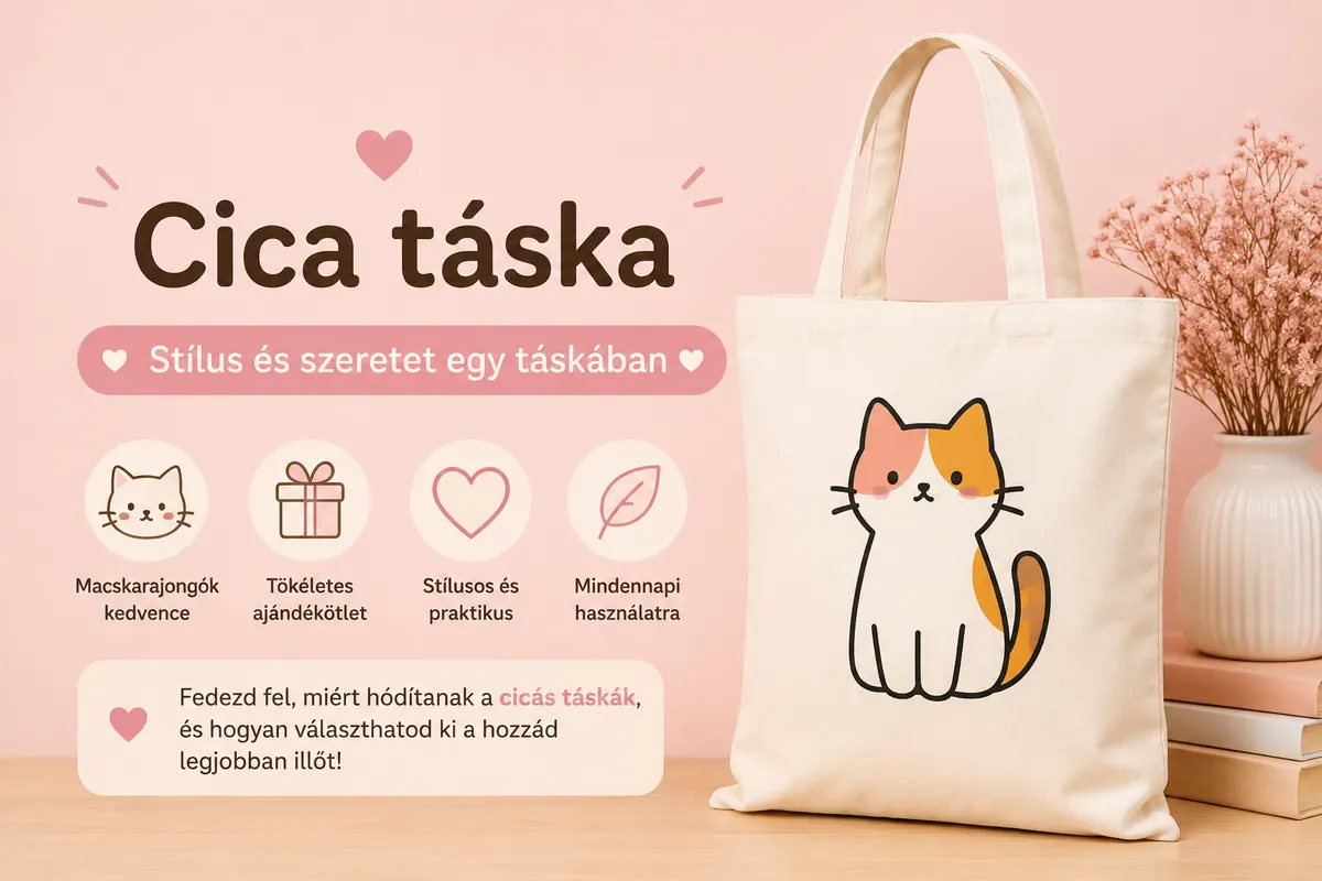 Miért szeretjük a cicás táskákat? 5 meggyőző ok