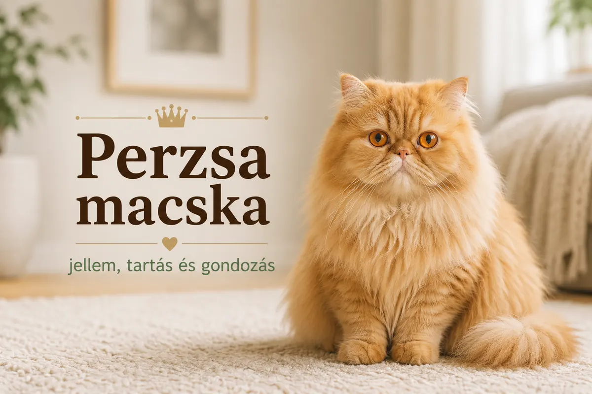 Perzsa macska – jellem, tartás és gondozás