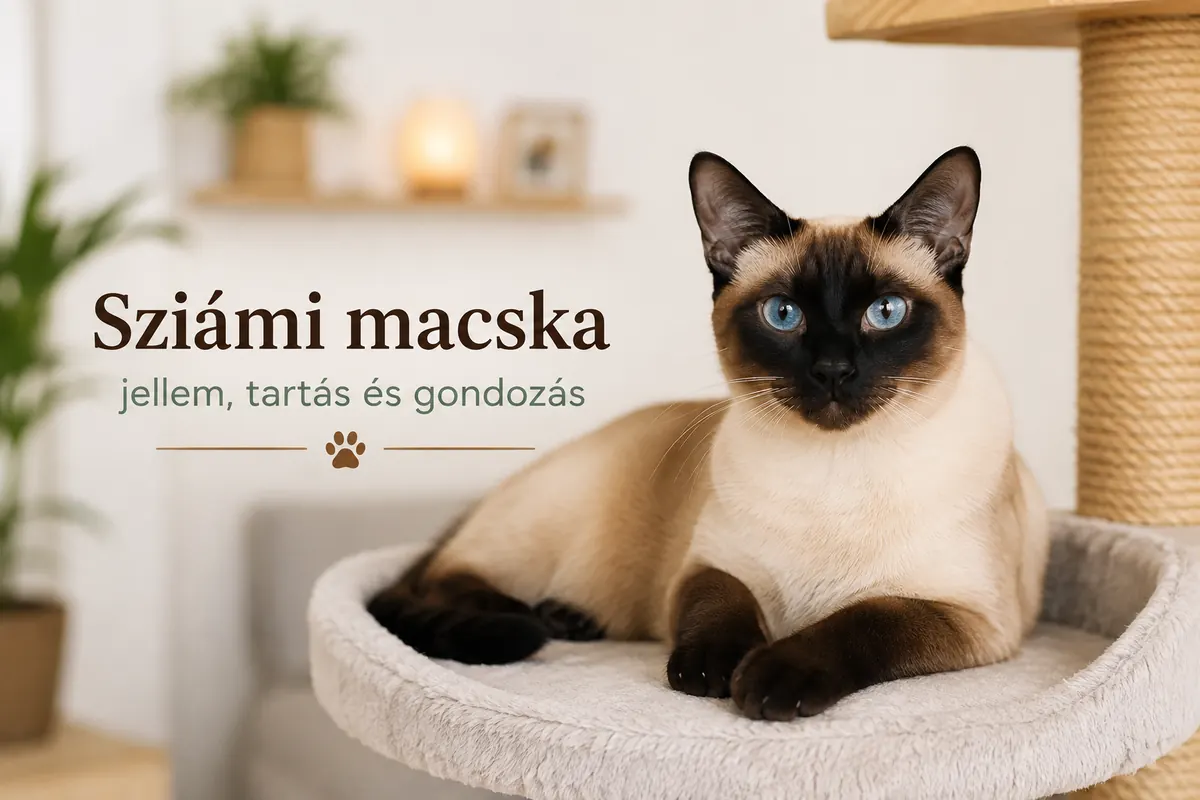Sziámi macska – jellem, tartás és gondozás